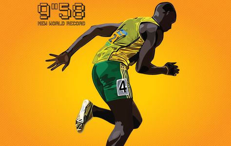 Sports Sigma Wallpapers, Usain Bolt Running, Running Poster, Shelly Ann Fraser, Running Vector, Running Posters, Athlete Motivation, Athletics Track, Boxing Images