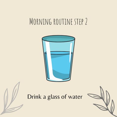 It's been hours since you've last had anything to drink. Drinking a glass of water in the morning helps keep the body healthy and hydrated which has benefits such as less acne. Daniel Plan, Low Estrogen, Water In The Morning, Glass Of Water, Vicks Vaporub, Health And Fitness Tips, Cotton Ball, Health Facts, Morning Routine