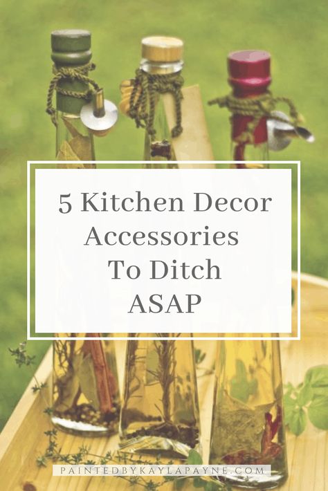 5 Kitchen Decor Items You Should Ditch Tuscan Kitchen Decor Ideas, Above Fridge Decor, Italian Farmhouse Kitchen, Italian Farmhouse Decor, White Kitchen Interior, Tuscan Decorating Kitchen, Italian Kitchen Decor, Above Kitchen Cabinets, Fridge Decor