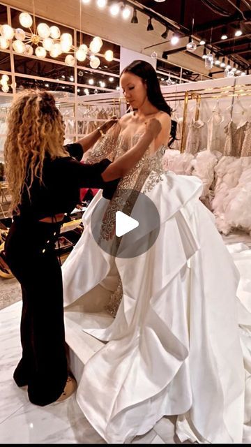 Ese Azenabor on Instagram: "#Fittings with our beautiful bride @nonna_badd 💕💕💕 in Bespoke @eseazenabor 💕💕 We love that she can wear this gown between 6-8 different ways. She is absolutely stunning. CONGRATULATIONS beautiful 💕💕.  Bespoke Gown and Veil: @eseazenabor  #EseAzenaborCouture #EseAzenaborBride #Details #eseazenabor #swarovski #mikado #silk" Mikado Silk, Glam Wedding Dress, Dream Gown, Book Your Appointment, Style Mistakes, Bridal Collection, Beautiful Bride, So Excited, Washington Dc