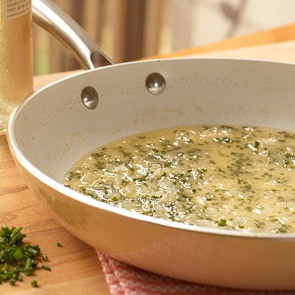 This delicate white wine sauce from Cooking Light uses dry white vine, chicken broth and a splash of white wine vinegar. White Wine Sauce Recipes, White Wine Sauce, Marinade Sauce, Gravy Sauce, Wine Sauce, Savory Sauce, Wine Vinegar, White Wine Vinegar, Homemade Sauce