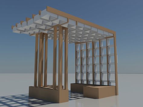 Waiting Shed Design Concept, Booth Decoration, Architecture University, Bus Shelters, Concept Models Architecture, Luxury Wedding Decor, Architecture Sketchbook, Vintage Architecture, Interior Design Sketches