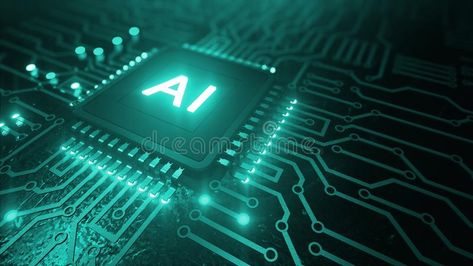 Artificial Inteligent, Computer Processors, Artificial Neural Network, Market Risk, Technology Background, Smart Speaker, Video Conferencing, Digital Audio, Circuit Board