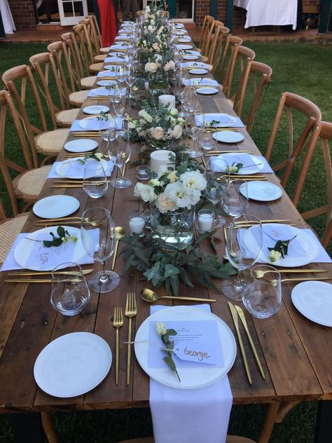 Garden Party Decorations Outdoor Table, Backyard Wedding Dinner Table, Lunch Garden Party, Wedding Lunch Table Decor, Graduation Dinner Party Table Settings, Engagement Dinner Party Decor, Bridal Shower Lunch Decor, Backyard Lunch Party Table Settings, Garden Party Table Decorations