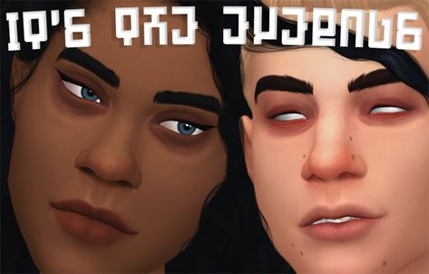 Sims 4 CC: Wrinkles & Eye Bags (Maxis Match + Alpha) – FandomSpot Sims 4 Eyebags, Los Sims 4 Mods, Sims 4 Cc Eyes, Under Eye Makeup, Skin Details, Sims 4 Body Mods, Sims 4 Cc Skin, Eye Details, Sims Four