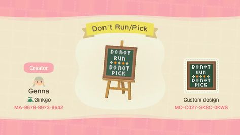 Custom code for acnh cute flower sign Animal Crossing Coffee, Coffee Stall, Acnh Custom Designs, Coffee Shop Signs, Motif Acnl, Flower Sign, Acnh Clothes, Cafe Sign, Crossing Sign