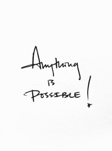 Imagem de dileedoub15 Anything Is Possible Quotes, Inspirational Prints, Anything Is Possible, Note To Self, Image Quotes, Daily Quotes, The Words, Inspire Me, Inspirational Words