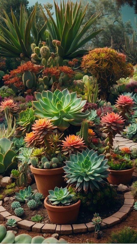 Front Yard Charm: Easy-Care Succulent Garden Designs for Busy Homeowners - Cheerful Talks Low Maintenance Garden Design, Succulent Frame, Naturalistic Garden, Drought Resistant Plants, Succulent Garden Design, Succulent Landscaping, Garden Entrance, Front Yards, Garden Makeover