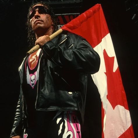 Wwf Superstars, Hitman Hart, Bret Hart, Happy Canada Day, Wwe Legends, Shawn Michaels, Wwe World, Iconic Moments, Ric Flair