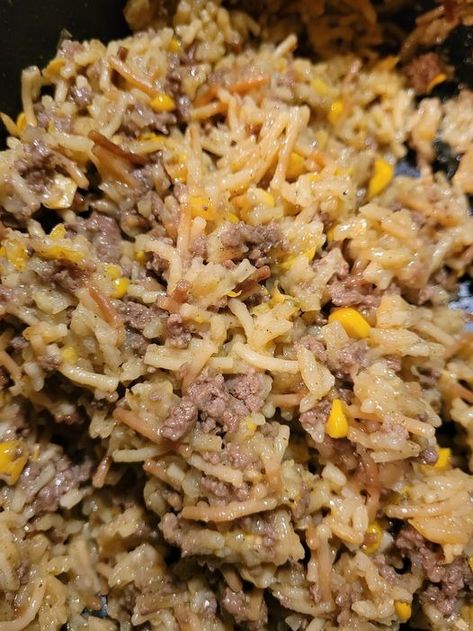 Hamburger Rice a Roni Casserole – Tnextrecipes Rice A Roni And Hamburger, Rice A Roni Meals, Beef Ricearoni Recipes, Rice A Roni Beef Recipes, Hamburger Rice A Roni Recipes, Beef Rice A Roni Casserole, Rice Roni Recipes Ground Beef, Rice Roni Recipes, Rice And Hamburger Casserole