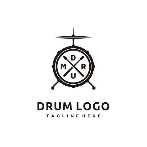 Minimalist drum set logo design icon vector inspiration Drum Logo, Drums Logo, Design Icon, The Minimalist, Drum Set, Logo Graphic, Icon Design, Drums, Vector Art