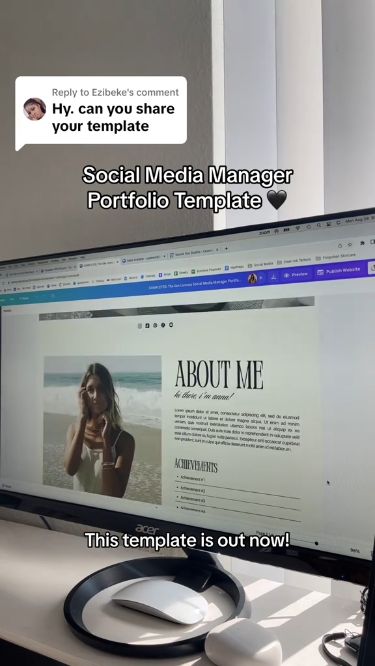 #Social_Media_Manager_Portfolio #Manager_Templates #Social_Media_Portfolio #Brand_Proposal Brand Manager Portfolio, Social Media Manager Portfolio Example, Social Media Portfolio Example, Social Media Manager Portfolio, Free Portfolio Template, Dr Ideas, Portfolio Website Template, Types Of Social Media, Template Social Media