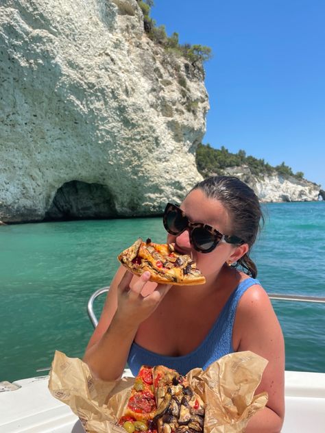 Pizza on a boat On A Boat, Pizza, Pizzas