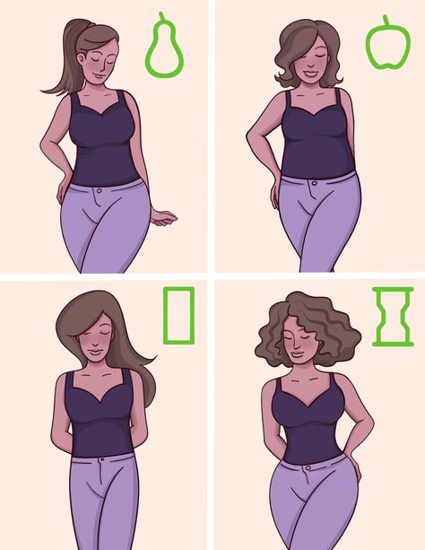 Types Of Body Shapes, Inverted Triangle Body Shape, Triangle Body Shape, Hourglass Body Shape, Body Shape Drawing, Apple Body Shapes, Pear Body, Types Of Shapes, Pear Body Shape