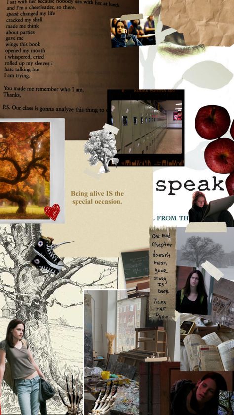 speak 🫶 #speak2004 Speak Book Aesthetic, Speak 2004 Pfp, Speak Movie Poster, Speak Movie Aesthetic, Speak Now Tv Aesthetic, Speak Movie 2004, Speak Book, Speak 2004, Speak Movie