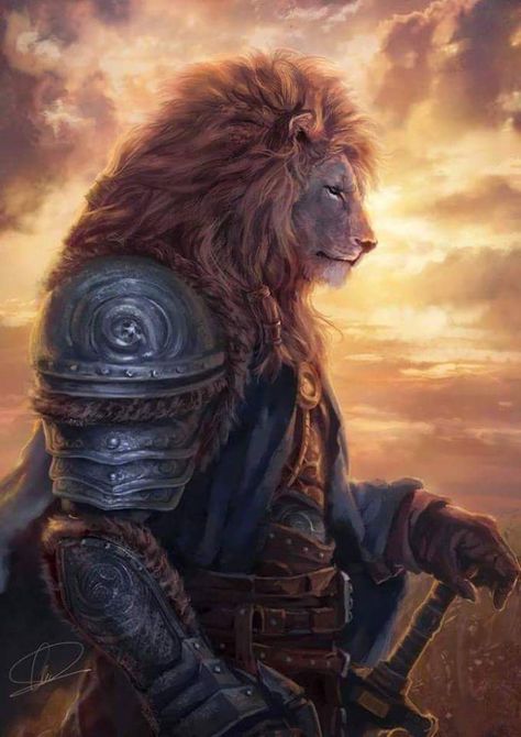 Inspirational Qoutes, Lion Wallpaper, Fantasy Races, Lion Art, High Fantasy, Fantasy Warrior, Arte Animal, Arte Fantasy, A Lion