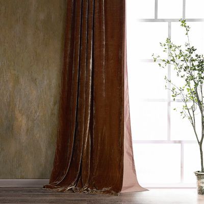 BRIDGERTON DECOR |  Antique Farmhouse Copper Brown, Silk Velvet, Jewel Tones, Copper, Curtains, Velvet, Silk