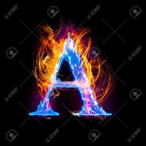 Fire And Ice Wallpaper, Wallpapper Iphone, A Letter Wallpaper, Black And Blue Wallpaper, Letter Photography, Alphabet Photos, Drawing Couple Poses, Photo Letters, Desktop Background Pictures