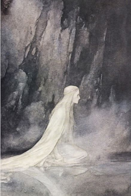 Alan Lee Art, Alan Lee, John Howe, John Bauer, Lady Of The Lake, Arthur Rackham, Fairytale Illustration, Fairytale Art, Arte Fantasy