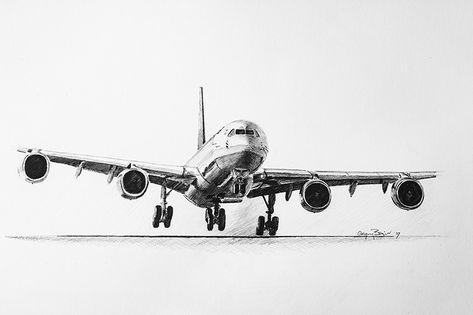 Airbus Tattoo, Aeroplane Sketch, Airplane Drawing Sketches, Airplane Sketches, Draw Airplane, Aeroplane Drawing, Roket Air, Plane Sketch, Airplane Outline