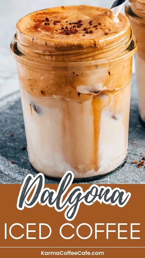 Dalgona Almond Milk Iced Coffee Recipe: Dairy-Free & Delicious Almond Milk Creamer Recipes, Almond Milk Creamer, Matcha Mint, Iced Coffee Recipe, Creamer Recipe, Coffee Recipe, Ice Coffee Recipe, Oat Milk, Coconut Sugar