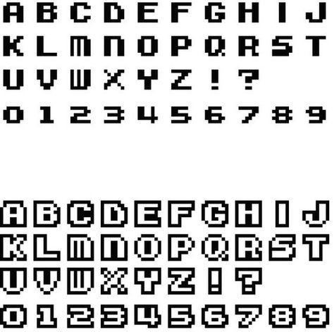 Video Game 8 bit Mario Style Font Letters and Numbers Pattern | PATTERN ONLY | PDF instant download Free fonts Font fonts #font #fonts #freefonts Script Fonts #scriptfonts 1.1001 Video Game Lettering, Pixel Letters, Video Game Pixel Art, Gaming Font, Video Game Font, 8 Bit Video Game, Numbers Pattern, Free Tattoo Fonts, Jersey Font