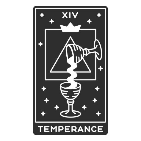 Tarot card temperance cut out PNG Design Temperance Tarot, T Shirt Template, Business Cartoons, Vector Patterns Design, Shirt Maker, Custom Tshirt Design, Freelance Graphic Design, Nature Prints, Png Design