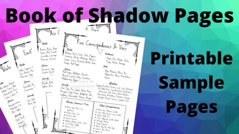 Free Printable Book of Shadow Pages – Magickation Table Of Contents Ideas, Spell Book Pages Printable Free, Witchy Printables, Contents Ideas, Spell Book Printable, Book Of Shadows Pdf, Blank Book Of Shadows, Book Of Shadows Pages, Wicca For Beginners