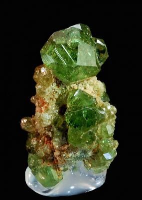 Demantoid - 0.82 x 0.55 x 0.47" - (2.1 x 1.4 x 1.2 cm) - Antetezambato, Ambanja District - Diana Region - Antsiranana Province, Madagascar Andradite Garnet, Minerals Crystals Rocks, Demantoid Garnet, Pretty Rocks, Beautiful Rocks, Mineral Stone, Minerals And Gemstones, Rocks And Gems, Gem Stones