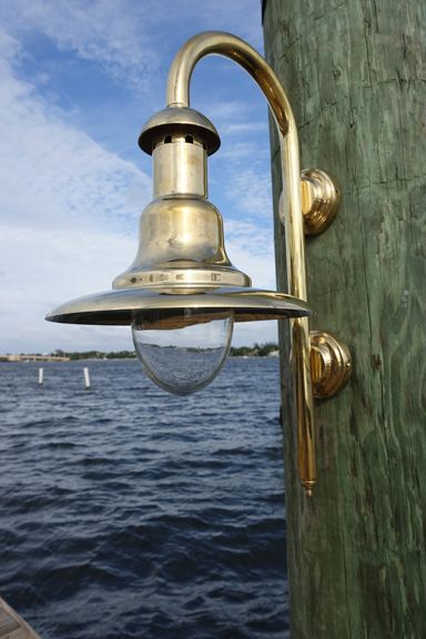 Dock Lighting Ideas, Front Door Light, Seaside Cottage Decor, Nautical Light Fixtures, Cottage Decorating, Lakefront Living, Dock Lighting, Nautical Lighting, Door Light