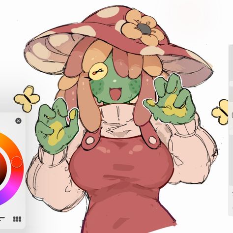 Frog lady #art #artist #frog Degenerate Art, Lady Art, Characters Inspiration Drawing, Low Poly Art, Frog Design, Mario Art, Cute Art Styles, Dream Art, Character Design References