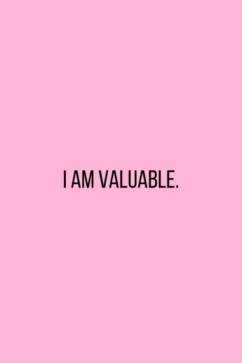 I Am Valuable, Vision Board Affirmations, Affirmations For Happiness, Vision Board Manifestation, Vision Board Inspiration, Abundance Affirmations, Success Affirmations, Morning Affirmations, Manifestation Board