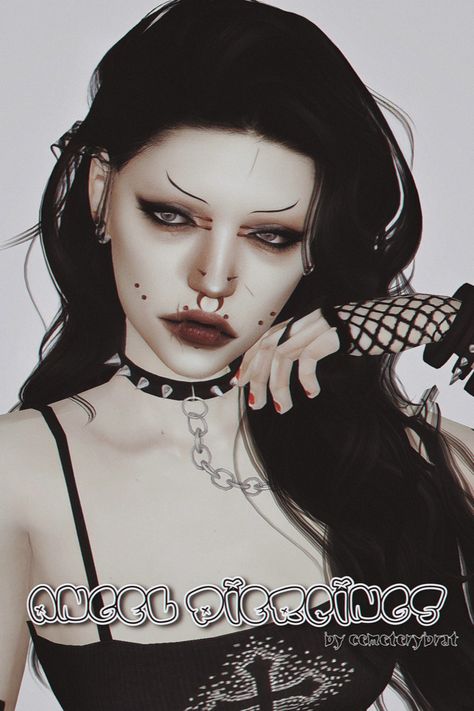 Sims 4 Cc Cheek Piercing, Sims 4 Cc Gothic Accessories, Sims 4 Cc Corpse Paint, Sims 4 Male Alt Cc, Ts4 Goth Hair, Sims 4 Face Piercings, Sims 4 Emo Makeup Cc, Sims 4 Cc Oh My Goth, Sims 4 Cc Vkei