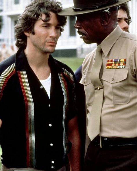 Richard Gere and Louis Gossett Jr. from An Officer and a Gentleman. Richard Gear, Louis Gossett Jr, An Officer And A Gentleman, Movie Shots, Richard Gere, Robert Redford, Best Supporting Actor, A Gentleman, Us Marine