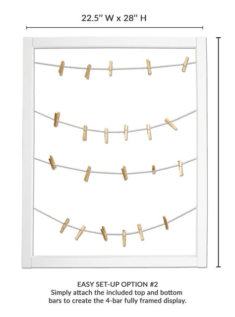 Reimagine Hanging Photo Display Wood Wall Picture Frame Collage Board for Hanging Prints Instax Polaroid Holiday Cards Artwork Display 2 Ways Adjustable String 40 Gold Clothespin ClipsWhite -- See this excellent product. (This is an affiliate link ). Hanging Photo Display, Polaroid Display, Picture Frame Collage, Instax Polaroid, Wall Picture Frame, Pictures On String, Displaying Kids Artwork, Frame Collage, Easter 2024