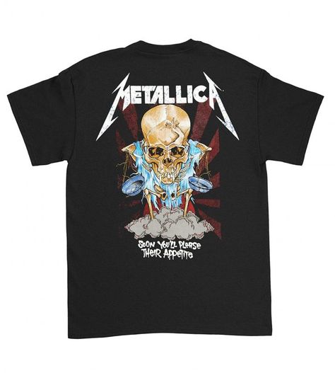 Metallica Skull Soon Youll Please BACK T shirt Classic Shirt, Fashion Games, Tank Shirt, Tank Top Shirt, Cool Shirts, Cotton Shirt, Metallica, Timeless Fashion, Hoodie Shirt