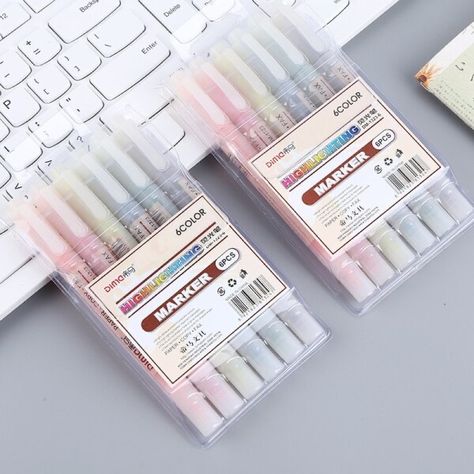 Just found this amazing item on AliExpress. Check it out! $3.87 31％ Off | 6/5Colors/box Double Headed Highlighter Pen Set Fluorescent Markers Highlighters Pens Art Marker Japanese Cute Kawaii Stationery Kawaii Highlighters, Japanese Hair Care, Japanese Hair, Highlighter Pen, Highlighters Markers, Japanese Hairstyle, Kawaii Stationery, Pen Art, Marker Art