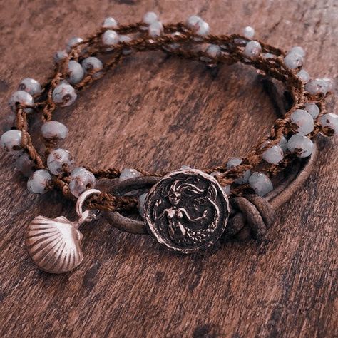 Piratecore Jewelry, Pirate Aesthetic Jewelry, Pirate Fashion Aesthetic, Pirate Jewelry Aesthetic, Pirates Jewelry, Siren Accessories, Siren Jewelry, Pirate Bracelet, Kaptan Jack Sparrow