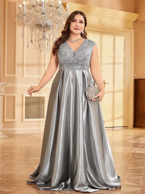 Plus size long dresses