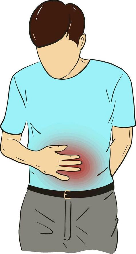 hand drawn cartoon illustration of a man hold belly and suffering from stomach ache and diarrhea Vector Landscape, Stomach Ache, Cartoon Illustration, Natural Skin Care, A Man, Hold On, Hand Drawn, How To Draw Hands, Clip Art