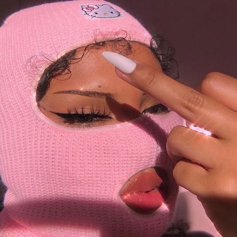 Ski Mask, All Pictures, Lashes, Kitty, Mask, Pink, On Instagram, Instagram