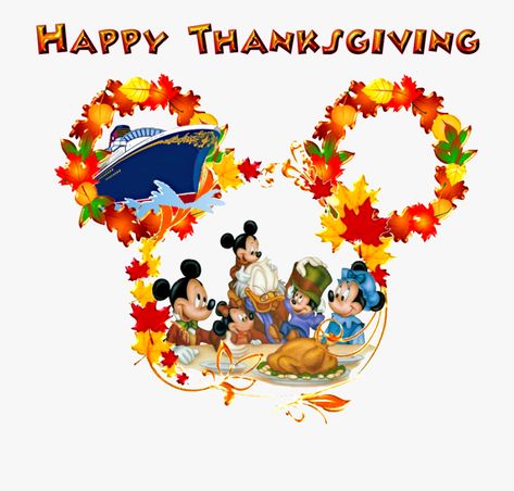 Happy Thanksgiving Disney, Disney Happy Thanksgiving, Thanksgiving Images Free, Thanksgiving Disney, Disney Thanksgiving, Happy Thanksgiving Images, Png Pictures, Cruise Scrapbook, Scrapbook Disney