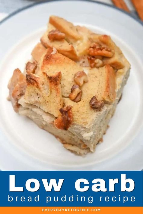 Oh, the joy that a spoonful of bread pudding can bring to your palate is practically unmatched! But when you’re on a keto diet, indulging in traditional bread pudding becomes a distant dream. But fear not, my dear readers, for today I am unveiling the most delightful low carb bread pudding recipe that will surely sate your dessert cravings without knocking you off the keto wagon. Low Cal Bread Pudding, Keto Bread Pudding Recipe, Keto Bread Pudding, Easy Low Carb Bread, Keto Puddings, Traditional Bread Pudding, Keto Pudding, Dessert Cravings, Keto Friendly Bread