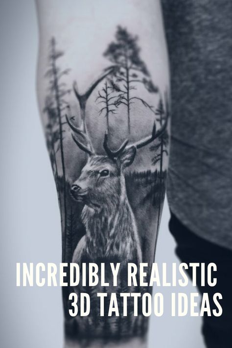 Colin Tattoo, Deer Tattoo Ideas, Deer Hunting Tattoos, Deer Tattoo Designs, Black And Grey Tattoos For Men, Animal Tattoos For Women, Black And Grey Tattoos Sleeve, Stag Tattoo, Tattoo Black And Grey