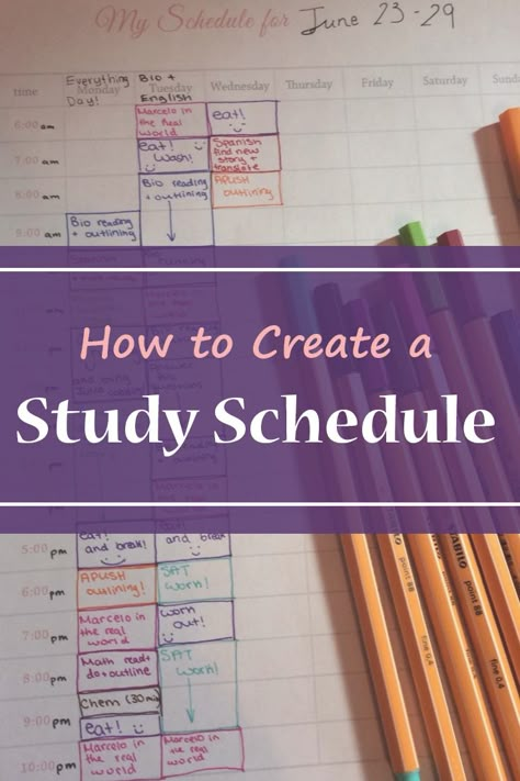 Great tips for making a study schedule! College student advice and tips for studying. Managing your time is one of the best things you can do to make sure you keep up with all your assignments and deadlines. Reading Schedule College, Finals Study Schedule, Study Schedule For Finals, How To Study Effectively In College, How To Concentrate On Studying Tips, How To Avoid Distractions While Studying, Lampang, Back To University, College Success