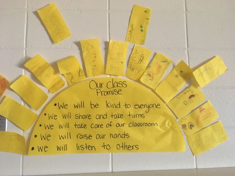 Classroom Promise, Class Promise, Discipline Ideas, Dream Classroom, Classroom Expectations, Class Rules, Be Kind To Everyone, Teacher Things, Classroom Rules