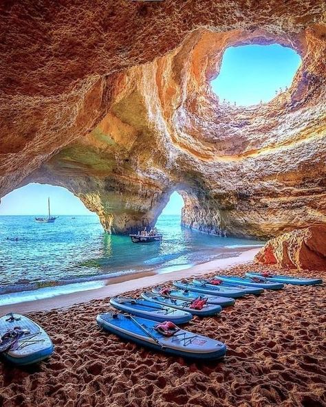 Sea Cave, Family Vacations For Adults, Cave Diving, Exotic Holiday, Mexico Resorts, Algarve Portugal, We Are The World, Most Beautiful Beaches, Travel Sites