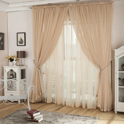 Lace Curtains Living Room, Living Room Decor Curtains, Luxury Curtains, Curtains For Living Room, Curtains Living, Modern Curtains, Lace Curtains, Living Room Remodel, Diy Curtains