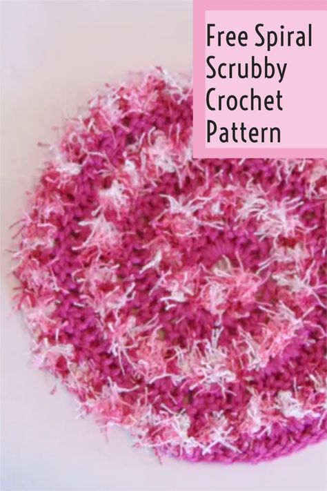 How To Crochet A Scrubbie, Crochet Round Dish Scrubby, Scrubby Washcloth Crochet Pattern, Sparkle Scrubby Crochet Patterns, Scrubology Cotton Crochet Patterns, Free Crochet Scrubby Pattern, Red Heart Scrubby Yarn Crochet Patterns Free, Free Dish Scrubby Crochet Pattern, Scrubology Scrubbies