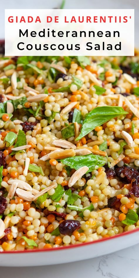 Cold Pasta Salad Recipes Mediterranean, Lemon Couscous Salad, Spring Couscous Salad, Mediterranean Diet Couscous, Zesty Mediterranean Couscous Salad, Cous Cous Salad Recipes Easy, Greek Couscous Recipes, Near East Couscous Recipes, Orange Couscous Salad